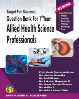 TARGET For SUCCESS Questions Bank for 1st Year Allied Health Science Professionals